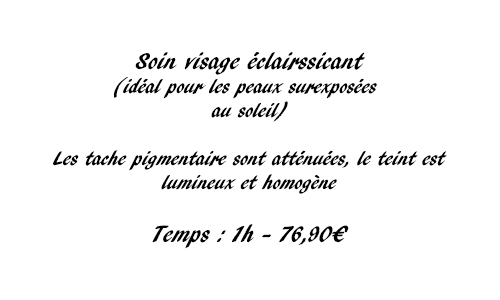 soins particuliers