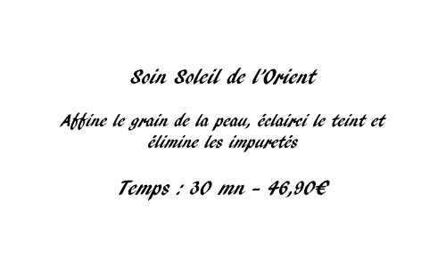 soins particuliers